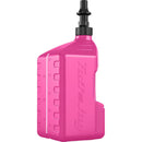 TUFF JUG GEN 3 20L PINK FUEL CAN WITH BLACK RIPPER CAP & VIEW STRIP