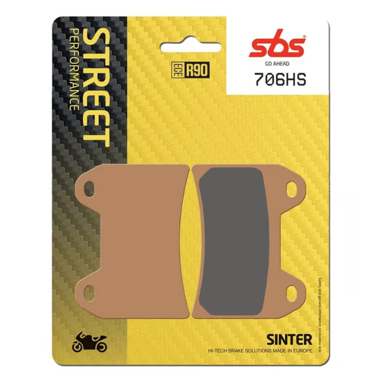 SBS SINTERED FRONT BRAKE PADS - SB706HS