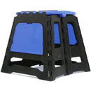 POLISPORT BLUE FOLDING BIKE STAND