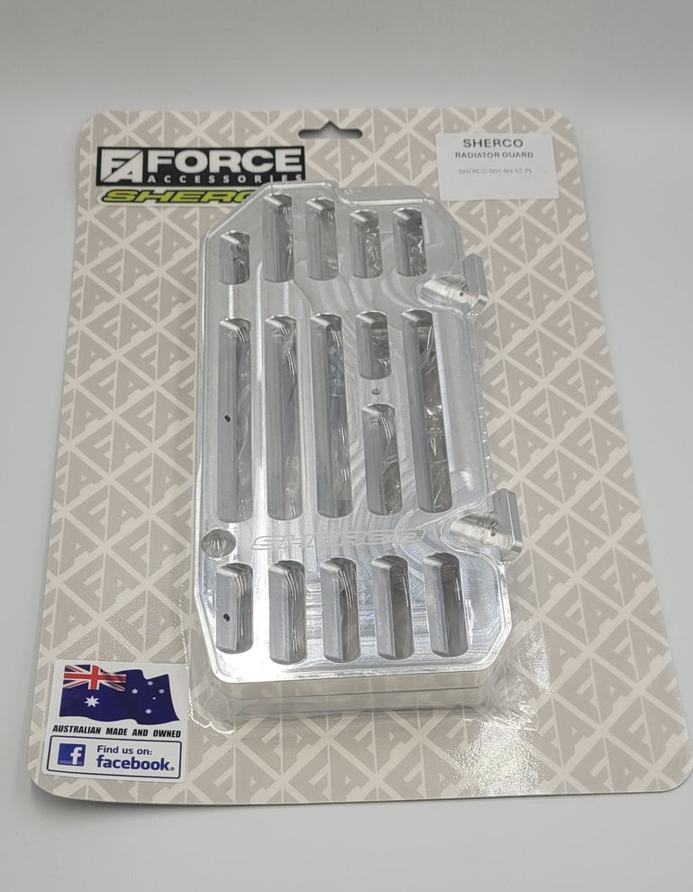 FORCE SHERCO BILLET RADIATOR GUARDS MY25>