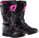 ONEAL 2025 RIDER BLACK & PINK WOMENS BOOTS