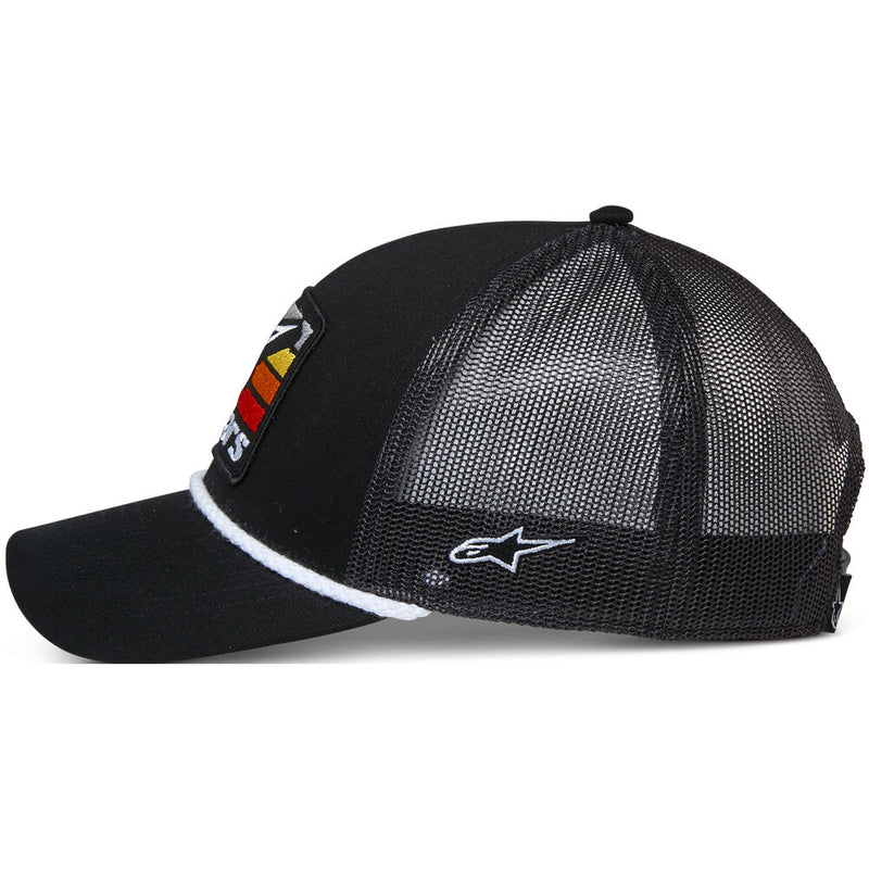 ALPINESTARS SELICA BLACK TRUCKER HAT