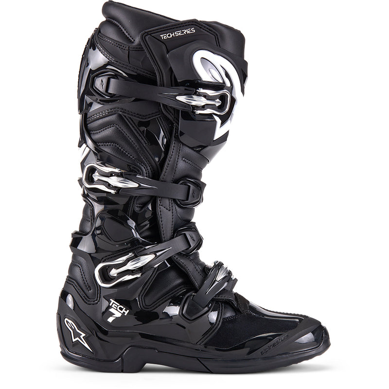 ALPINESTARS 2025 TECH 7 BLACK BOOTS