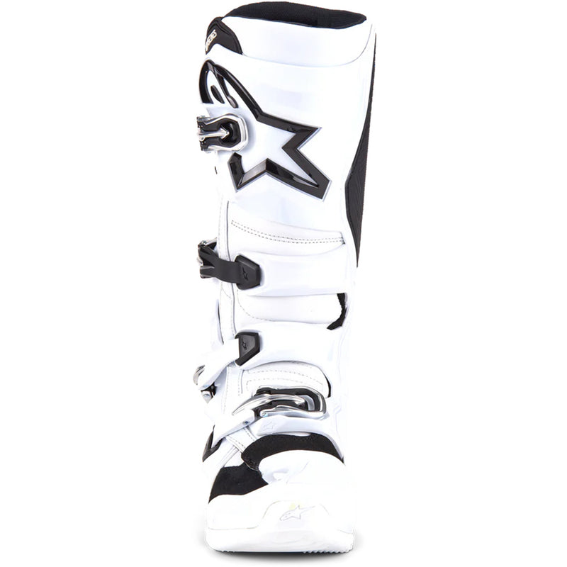 ALPINESTARS 2025 TECH 7 WHITE & BLACK BOOTS