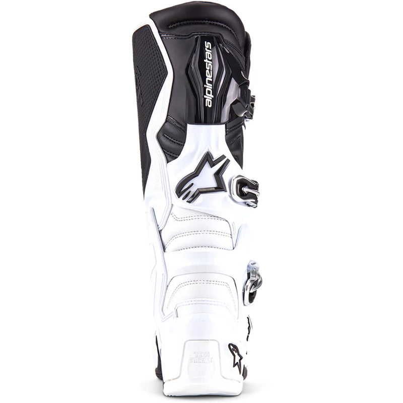 ALPINESTARS 2025 TECH 7 WHITE & BLACK BOOTS