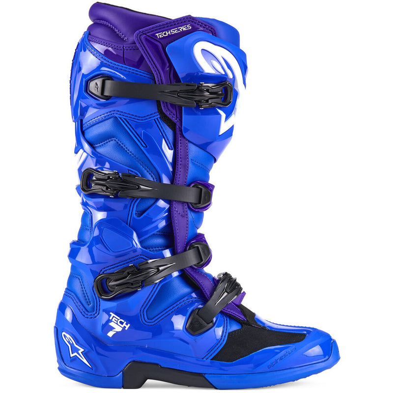 ALPINESTARS 2025 TECH 7 BLUE BOOTS