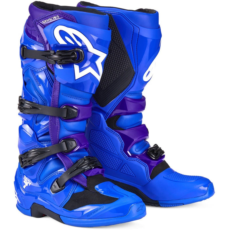 ALPINESTARS 2025 TECH 7 BLUE BOOTS