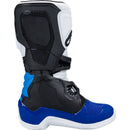 ALPINESTARS 2026 TECH 3S WHITE, BLACK ENAMEL & BLUE KIDS BOOTS