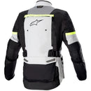 ALPINESTARS BOGOTA PRO DRYSTAR GREY & FLURO YELLOW ADVENTURE JACKET
