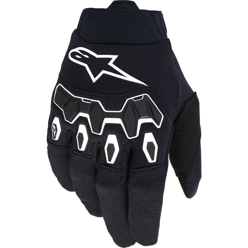 ALPINESTARS 2026 FULL BORE V2 BLACK & WHITE KIDS GLOVES