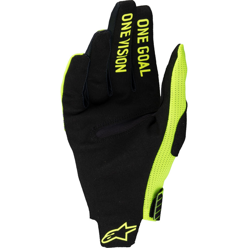 ALPINESTARS 2025 RADAR PRO FLURO YELLOW GLOVES