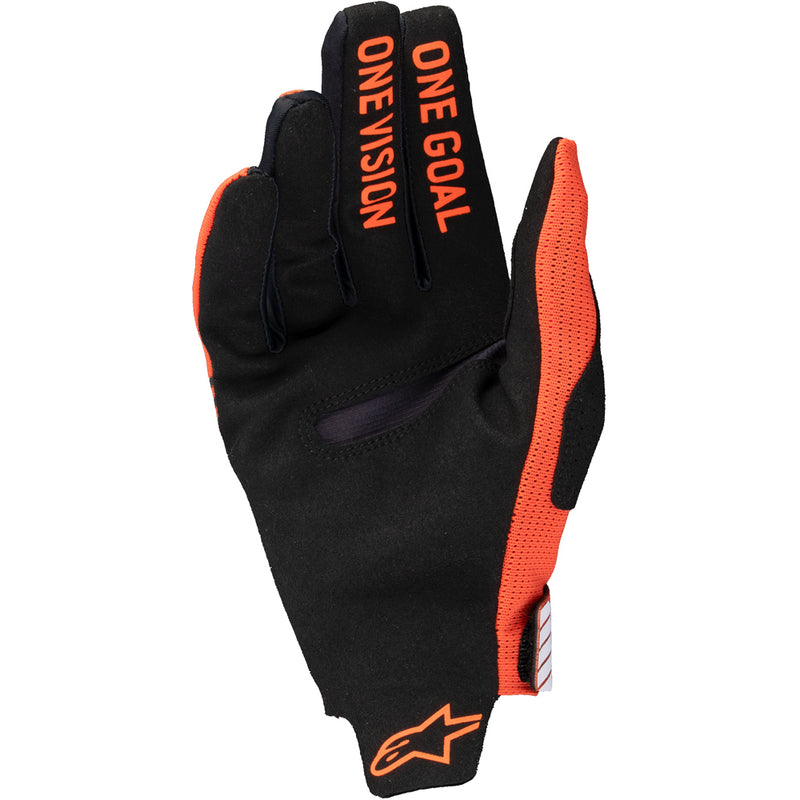 ALPINESTARS 2025 RADAR PRO HOT ORANGE GLOVES