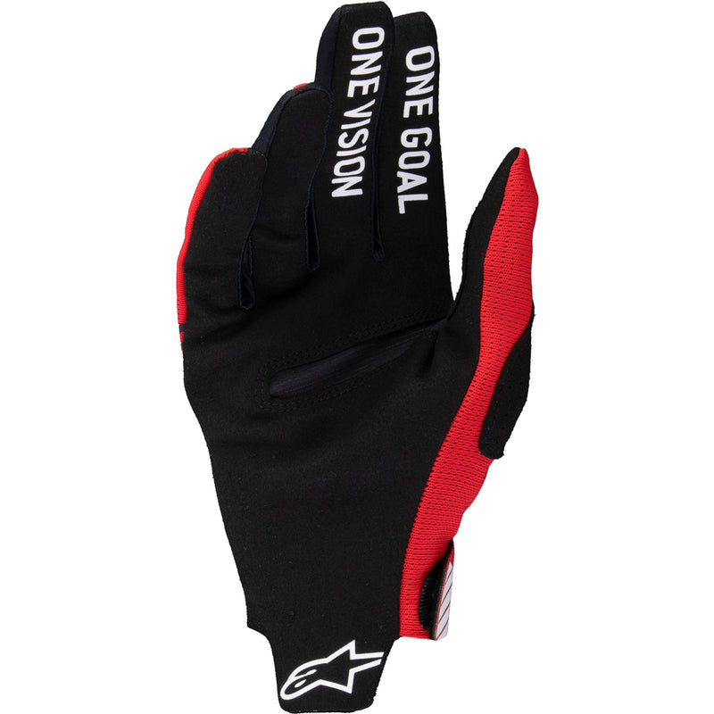 ALPINESTARS 2025 RADAR PRO BRIGHT RED GLOVES