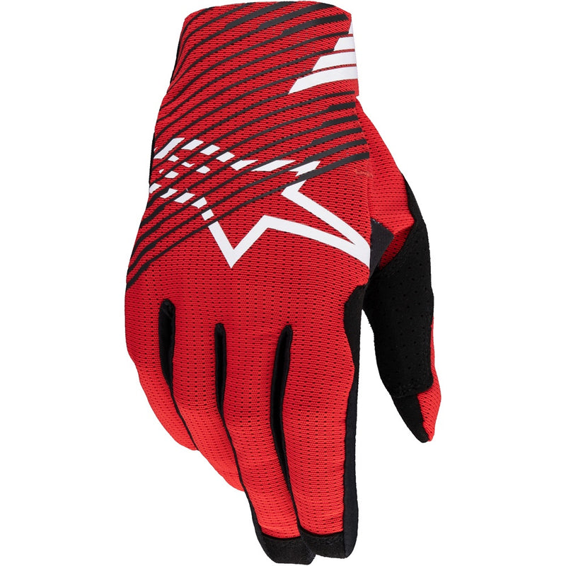 ALPINESTARS 2025 RADAR PRO BRIGHT RED GLOVES