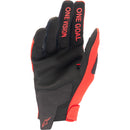 ALPINESTARS 2026 RADAR MARS RED & SILVER GLOVES