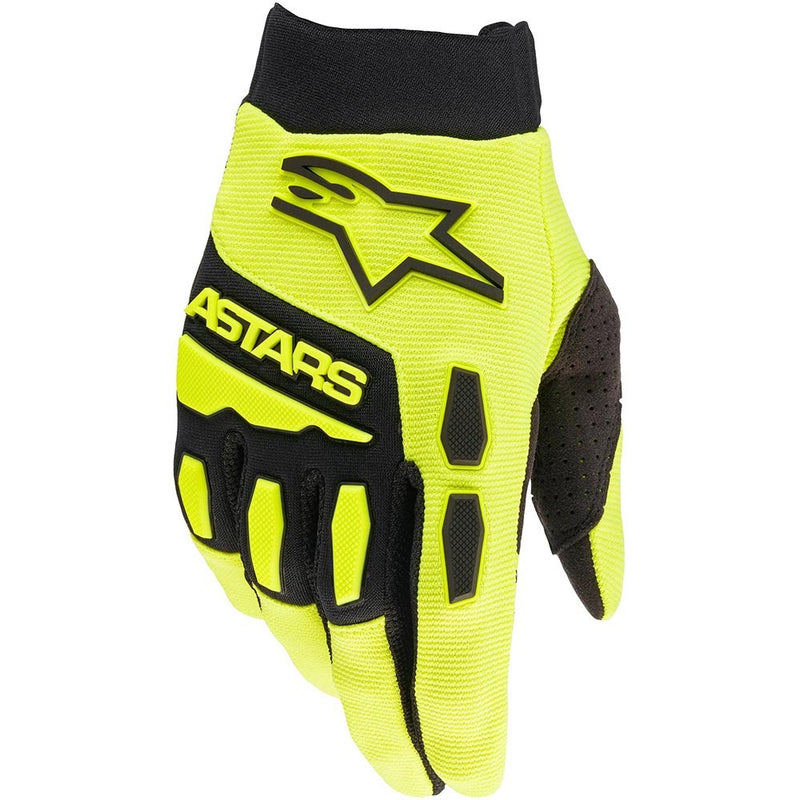 ALPINESTARS 2025 FULL BORE FLURO & BLACK KIDS GLOVES