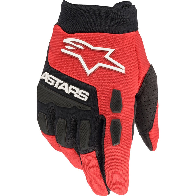 ALPINESTARS 2025 FULL BORE RED & BLACK GLOVES