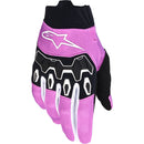 ALPINESTARS 2026 FULL BORE V2 VIOLET, WHITE & BLACK WOMENS  GLOVES