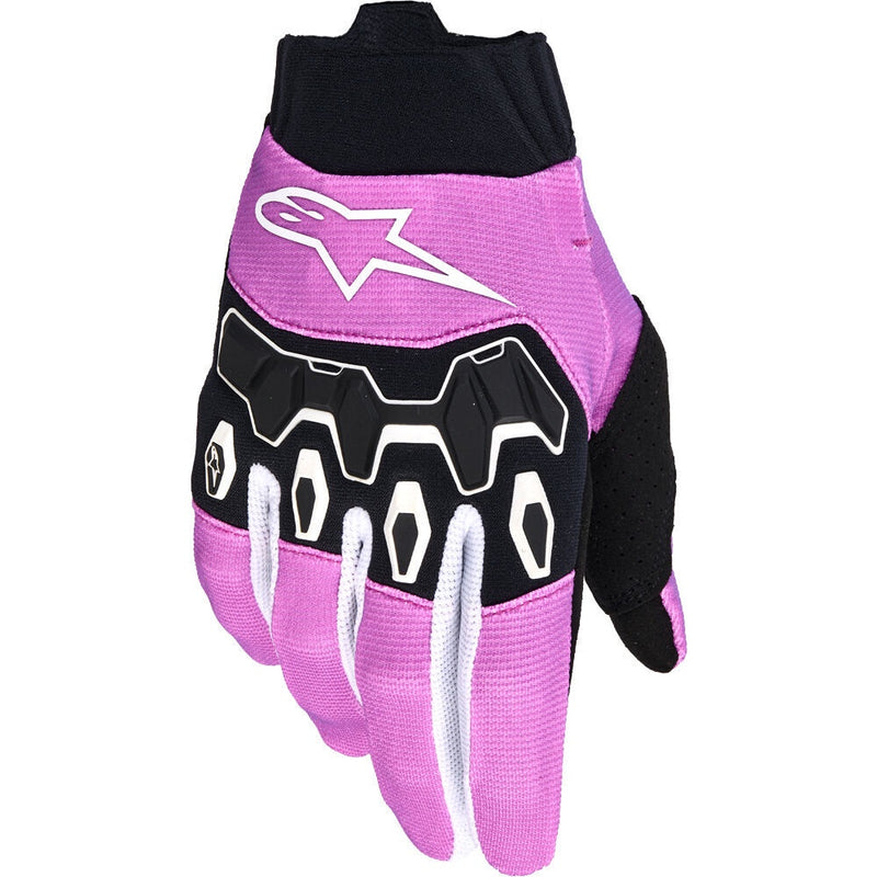 ALPINESTARS 2026 FULL BORE V2 VIOLET, WHITE & BLACK WOMENS  GLOVES