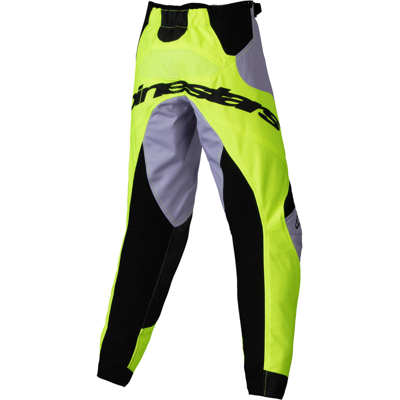 ALPINESTARS 2025 RACER VEIL GREY & FLURO YELLOW TODDLER PANTS