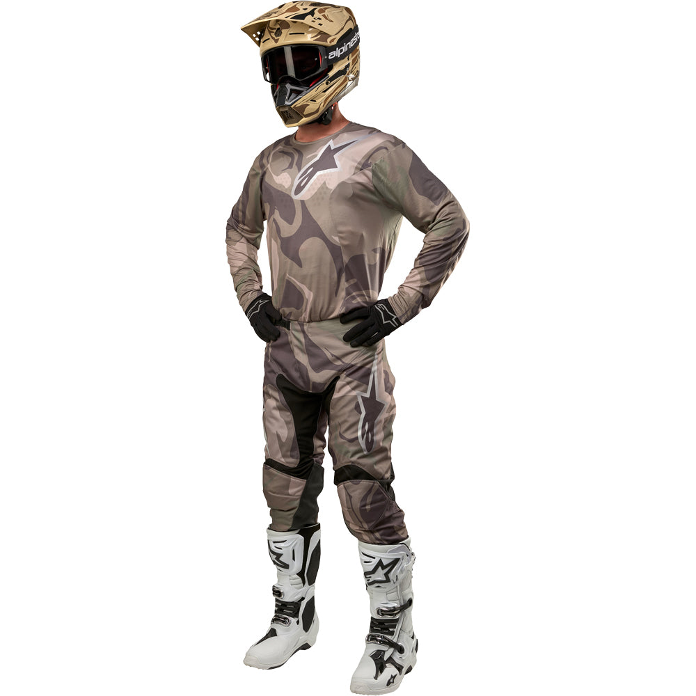 alpinestar mx gear 2024 ALPINESTARS 2024 RACER TACTICAL MILITARY GREEN CAMO BROWN PANTS