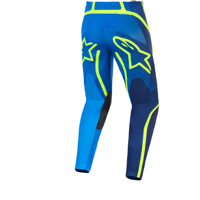 ALPINESTARS 2026 FLUID APEX BLUE & FLURO YELLOW PANTS