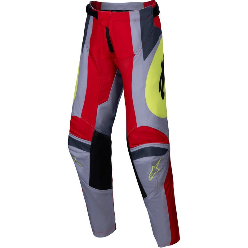 ALPINESTARS 2025 RACER MELT RED & GREY KIDS PANTS