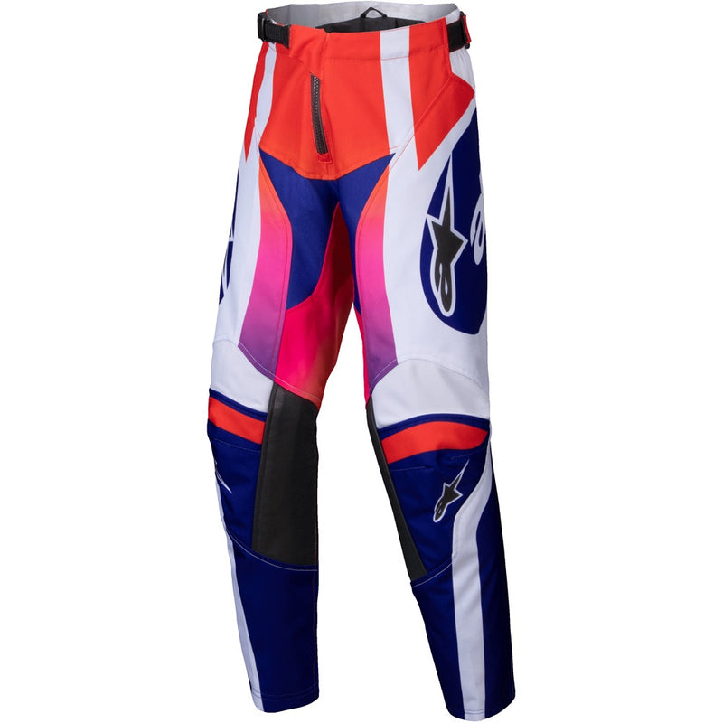 ALPINESTARS 2025 RACER WURX WHITE & MULTI KIDS PANTS