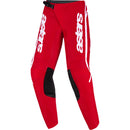 ALPINESTARS 2026 FLUID APEX RED & WHITE KIDS PANTS