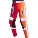 ALPINESTARS 2026 FLUID PORTL RED, LIGHT & DARK GREY KIDS PANTS