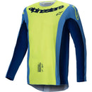 ALPINESTARS 2025 TECHSTAR MELT FLURO YELLOW & BLUE JERSEY