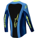 ALPINESTARS 2025 TECHSTAR MELT FLURO YELLOW & BLUE JERSEY