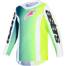ALPINESTARS 2026 FLUID PORTL GREEN, WHITE & BLACK KIDS JERSEY