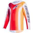 ALPINESTARS 2026 FLUID PORTL RED, LIGHT & DARK GREY KIDS JERSEY