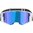 ALPINESTARS SUPERTECH CORP BLUE & ORANGE GOGGLES WITH BLUE MIRROR LENS