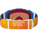 ALPINESTARS SUPERTECH CORP BLUE & ORANGE GOGGLES WITH BLUE MIRROR LENS