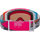 ALPINESTARS SUPERTECH STREAM GRAY MULTI GOGGLES WITH SILVER MIRROR LENS