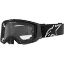 ALPINESTARS VISION 8 CORP BLACK GOGGLES WITH CLEAR DUAL PANE LENS