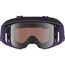 ALPINESTARS SUPERTECH H96AS HUNTER LAWRENCE PURPLE & WHITE GOGGLES WITH SILVER MIRROR LENS
