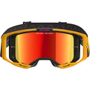 ALPINESTARS VISION 8 CORP YELLOW & PINK GOGGLES WITH RED MIRROR LENS