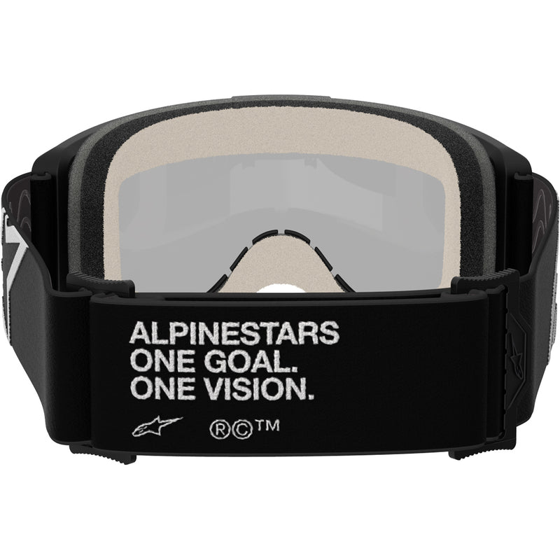 ALPINESTARS VISION 5 CORP BLACK GOGGLES WITH SILVER MIRROR LENS