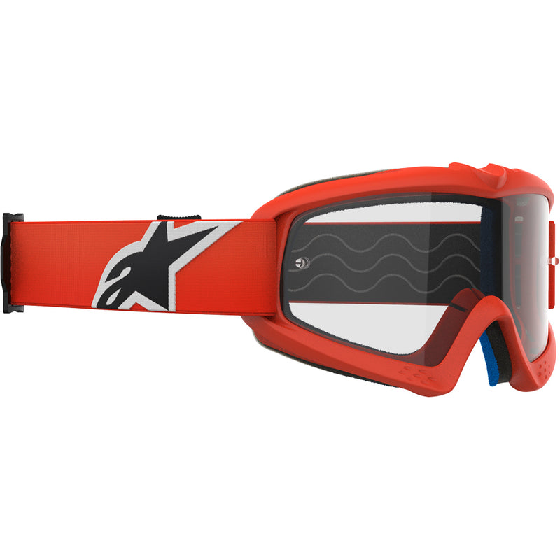 ALPINESTARS VISION CORP ORANGE KIDS GOGGLES WITH CLEAR LENS