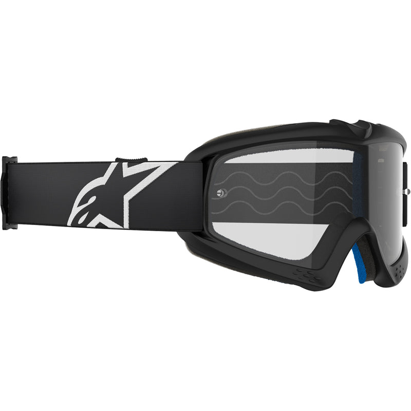 ALPINESTARS VISION CORP BLACK KIDS GOGGLES WITH CLEAR LENS