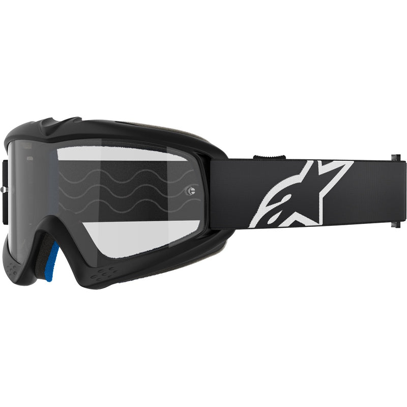 ALPINESTARS VISION CORP BLACK KIDS GOGGLES WITH CLEAR LENS