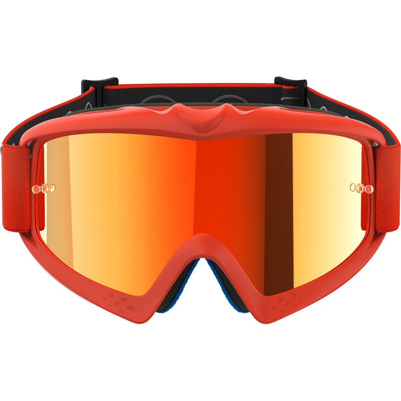 ALPINESTARS VISION CORP ORANGE KIDS GOGGLES WITH RED MIRROR LENS