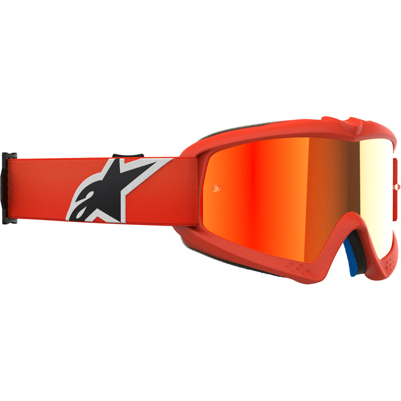 ALPINESTARS VISION CORP ORANGE KIDS GOGGLES WITH RED MIRROR LENS