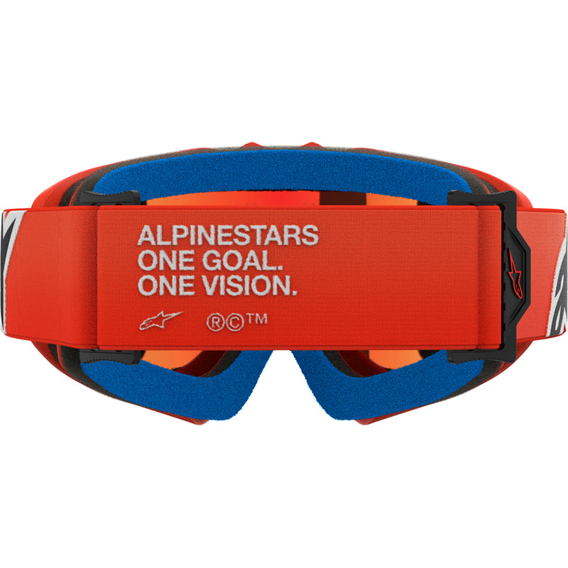 ALPINESTARS VISION CORP ORANGE KIDS GOGGLES WITH RED MIRROR LENS