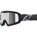 ALPINESTARS VISION CORP BLACK KIDS GOGGLES WITH SILVER MIRROR LENS
