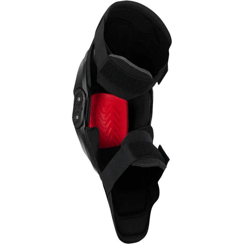 ALPINESTARS SX-1 PLASMA BLACK, RED & COOL GREY KNEE GUARDS