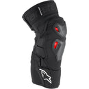 ALPINESTARS BIONIC PRO PLASMA BLACK & RED KNEE GUARDS